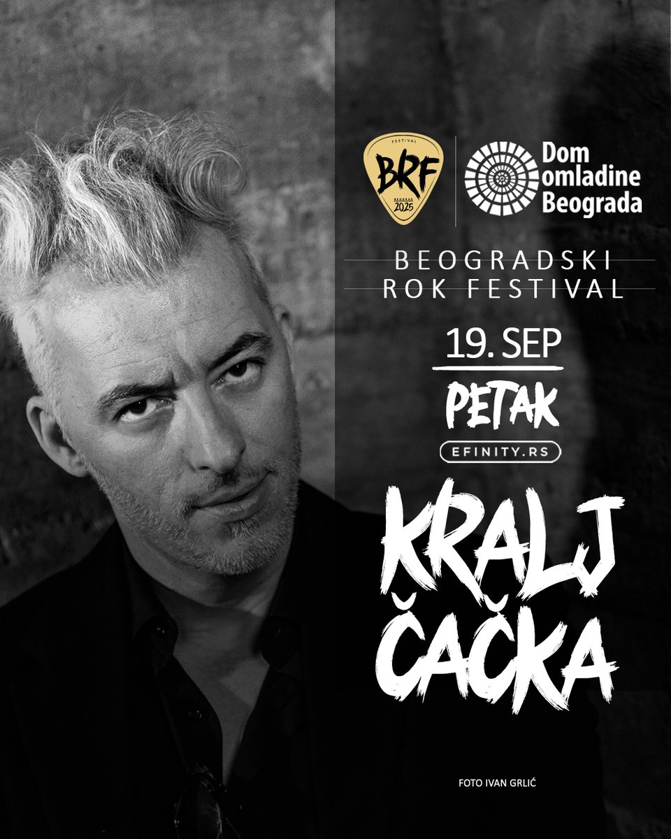 Dom omladine Beograda (@domomladinebg) on Twitter photo KRALJ ČAČKA NA 1. BEOGRADSKOM ROK FESTIVALU – PESNIČKI GLAS SAVREMENOG ROKENROLA domomladine.org/kralj-cacka-na… via <a href="/DomOmladineBG/">Dom omladine Beograda</a> KRALJ ČAČKA NA 1. BEOGRADSKOM ROK FESTIVALU – PESNIČKI GLAS SAVREMENOG ROKENROLA domomladine.org/kralj-cacka-na… via <a href="/DomOmladineBG/">Dom omladine Beograda</a>