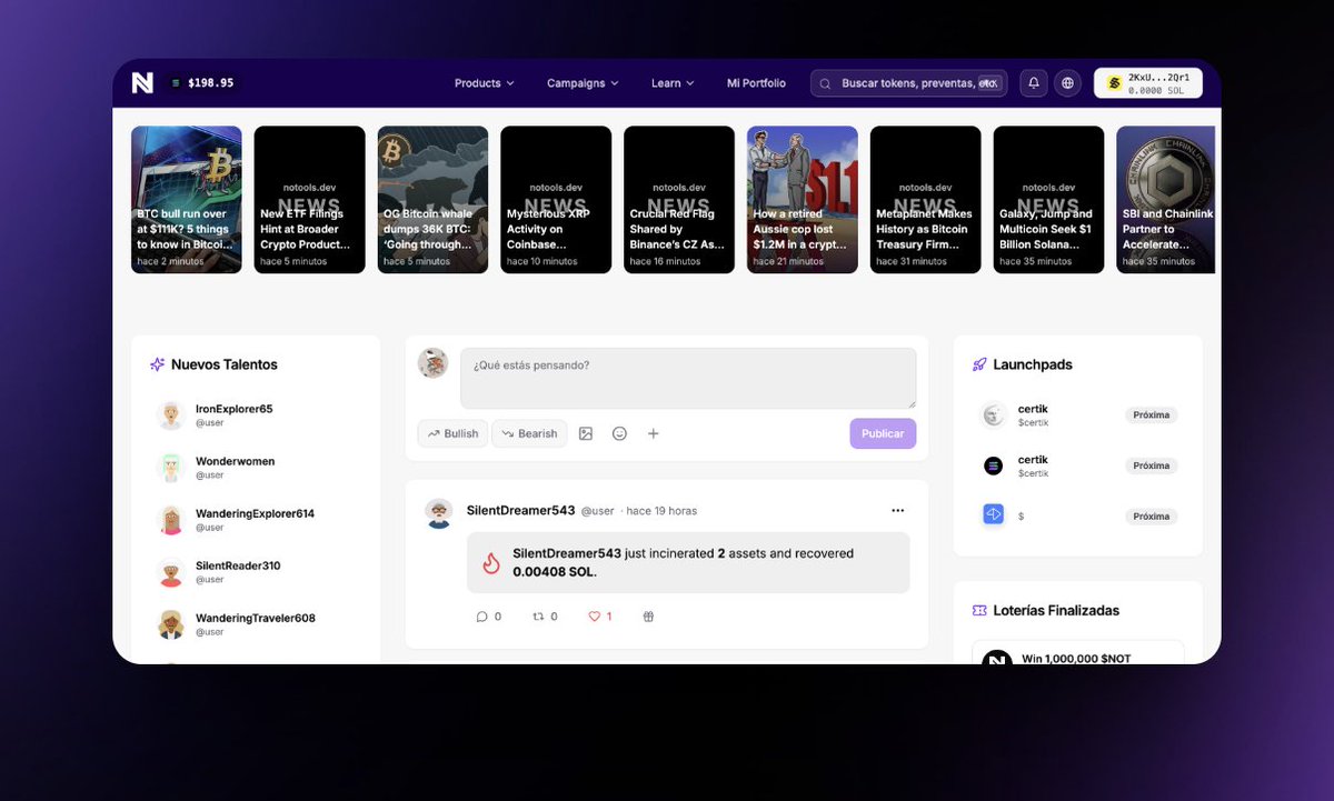 cryptcodedamk's tweet image. $NOT LEVELING UP! 🔥

Clones fade, originals evolve.
Welcome to DeSN → a new concept, never seen before.
Notools 0.0.2 is coming… get ready. 🚀

🌐 notools.dev
 CA: Ahdw7fSoWFbvaz8Y56gPRjzNzCBUw8jzLrU3d4uKBAGS
 X: 

$NOT $SOL $ETH