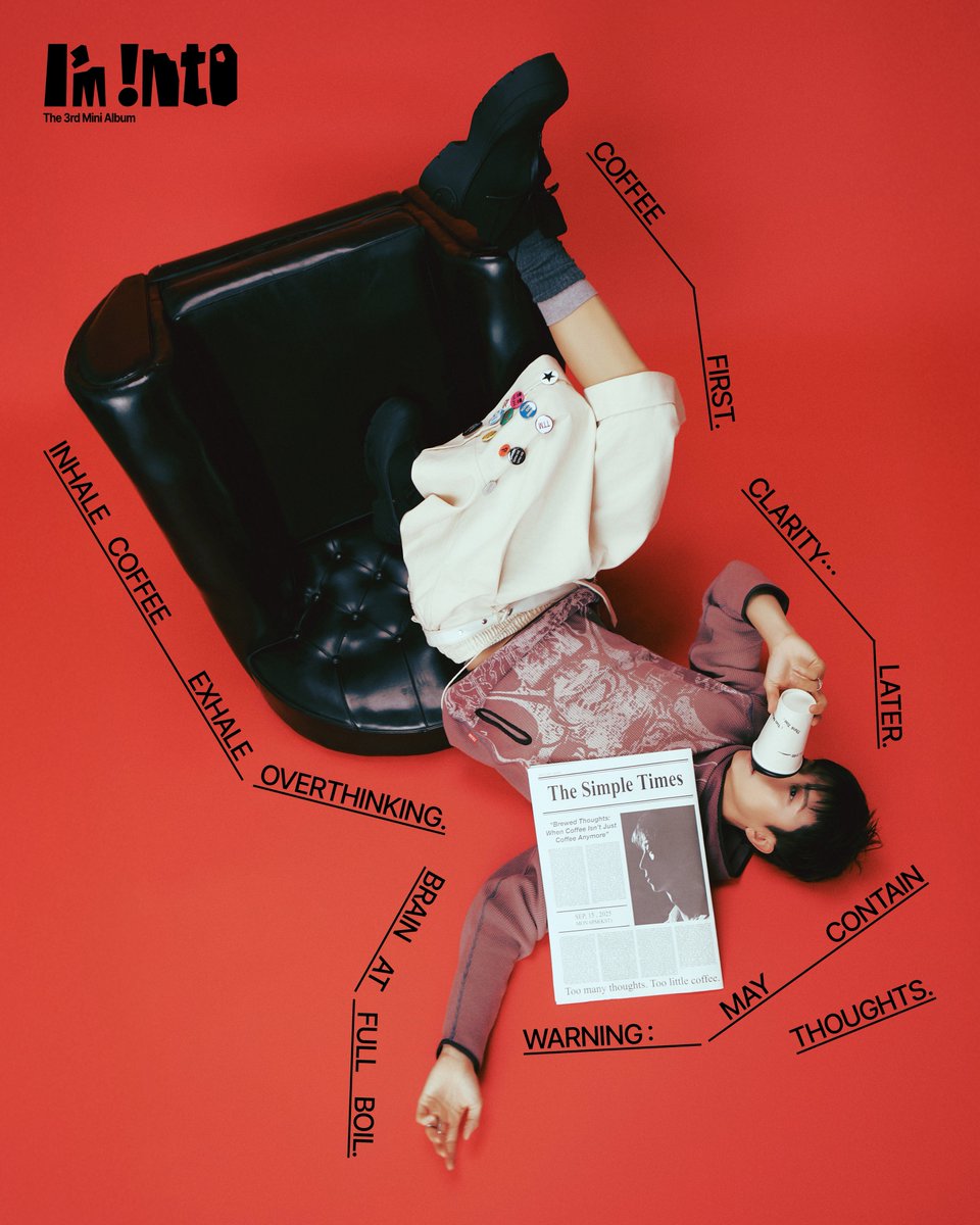 followwooyoung's tweet image. 장우영(Jang Wooyoung) "I'm into" 
CONCEPT PHOTO 📰

2025.09.15 MON 6PM (KST)

📌Pre-Save "I'm into"
jangwooyoung.lnk.to/Iminto

#장우영 #JangWooyoung
#Im_into