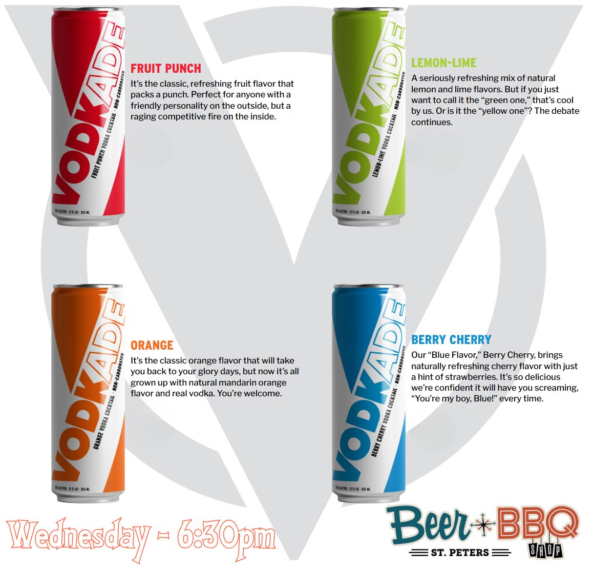 Special Tasting Wednesday Night! facebook.com/share/1M4WFUHy…
 @vodkade_cocktails