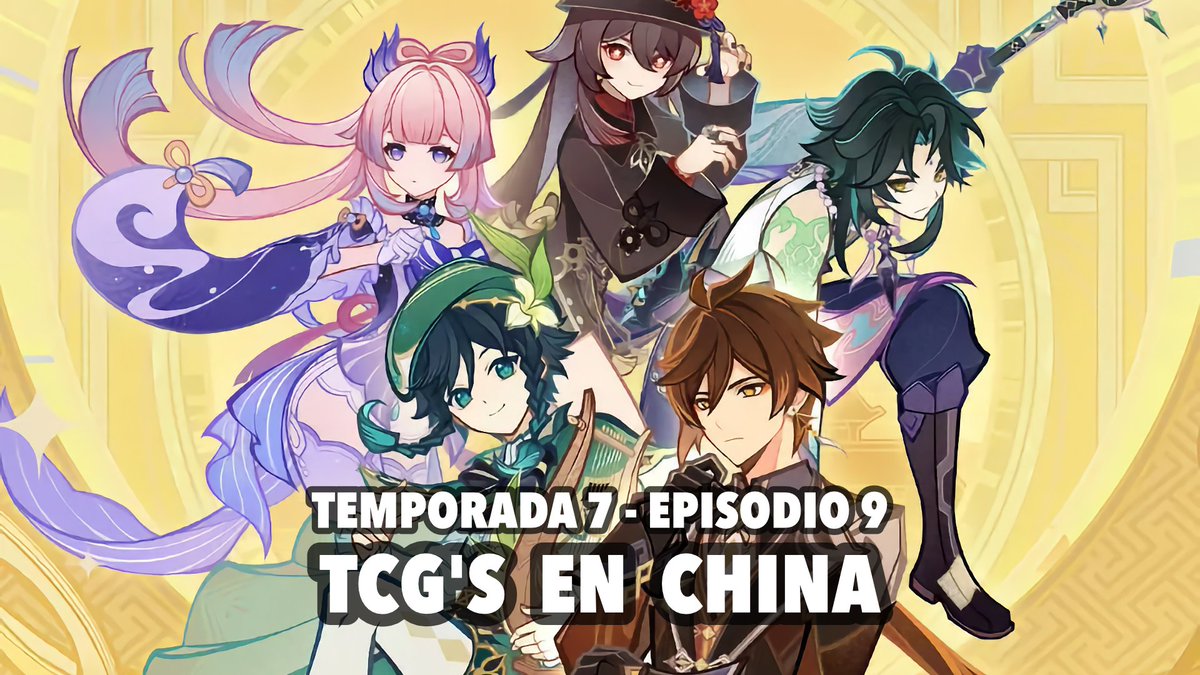 Nuevo episodio del podcast donde hablamos sobre el viaje de Zhu a China y nos cuenta sobre los TCG's que ha visto allí. Puedes escucharnos en creators.spotify.com/pod/profile/ca…, desde tu app de podcasts preferida o en YouTube en youtube.com/watch?v=Qh1Oid…