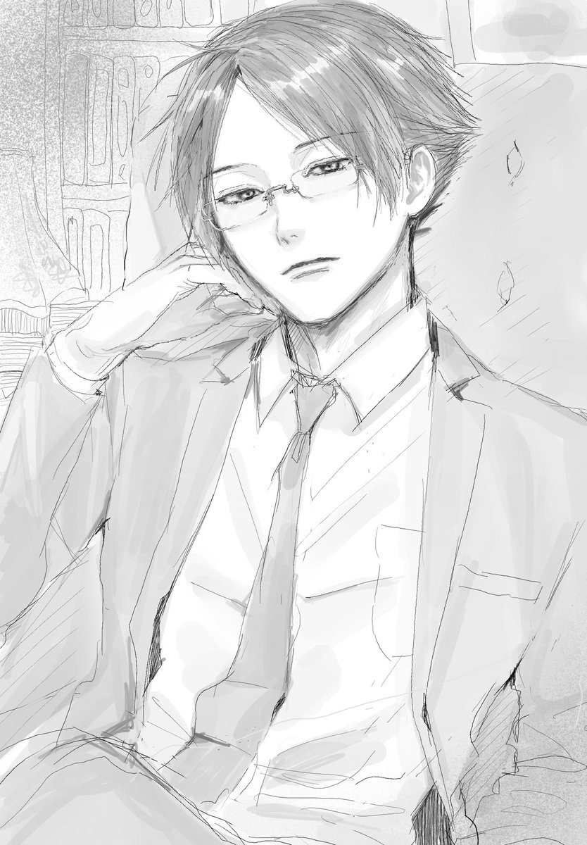 リムレスメガネ似合うと思う