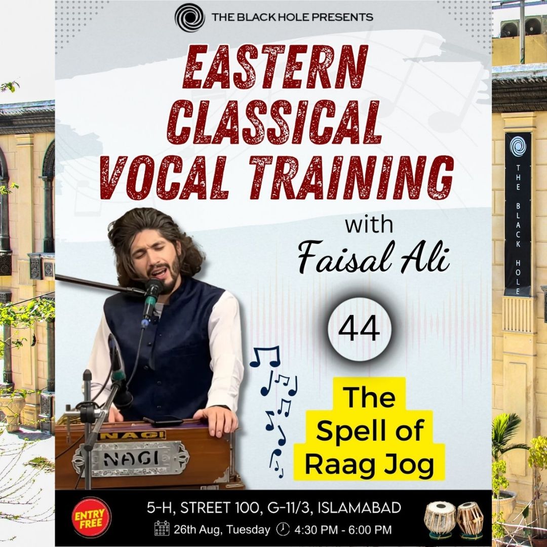 Dive into the world of Eastern classical music with Faisal Ali. In this vocal training course, you’ll walk on a journey that explores the rich heritage of raagas, theory and the art of singing.

If you have a passion for singing and a love of #music, don’t miss this chance.