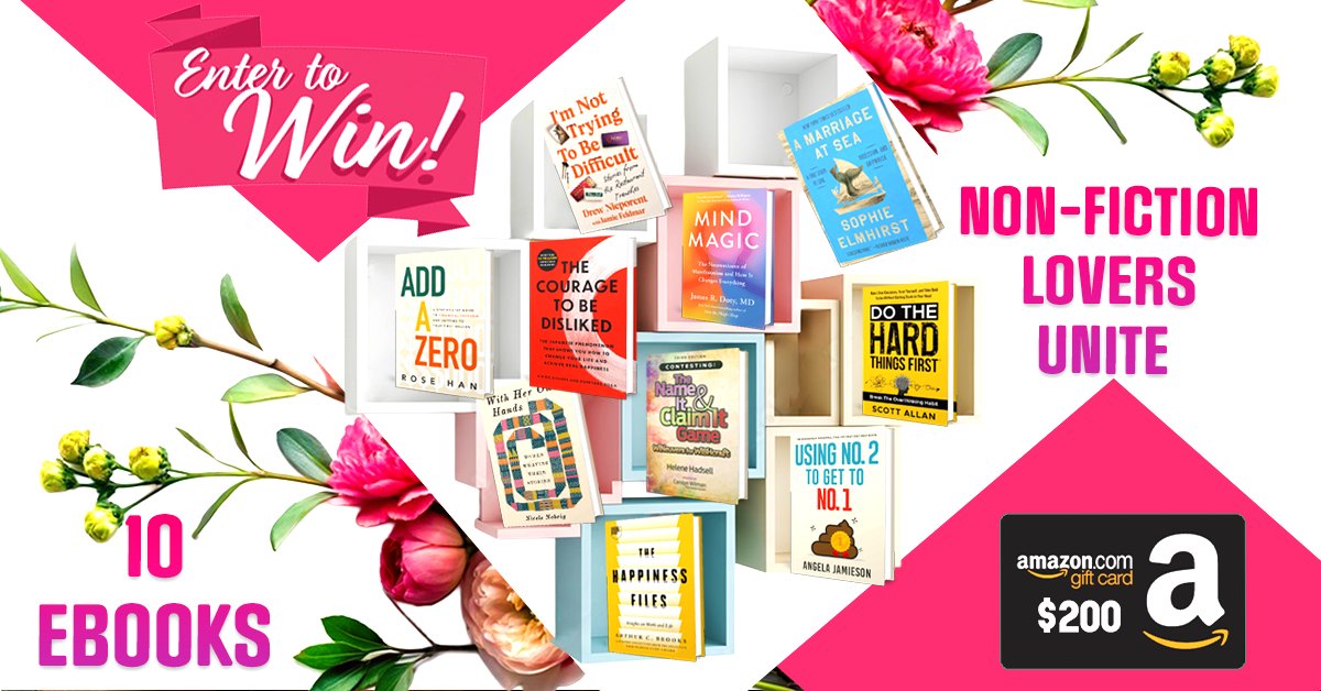 📚✨ NON-FICTION LOVERS UNITE ✨📚
bookthrone.com/best-non-ficti… Ready to expand your mind and your library? Enter our Non-Fiction Giveaway for a chance to win:
✅ 10 Non-Fiction eBooks of Your Choice
🎁 $200 Amazon Gift Card