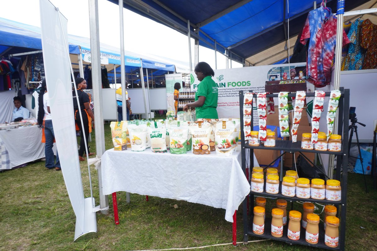 Fountainfoodsgh's tweet photo. Weโre in full swing at #CentralExpo2025!๐ Adisadel park
us today (and all week) at Adisadel School Park for nutritious, authentic food products youโll love. ๐ฒ๐ฟ Donโt just hear about it โ experience it! ๐
#CapeCoast #addingvaluesavingtime #FountainFoods #adisadelpark https://t.co/TUR8Sqj068