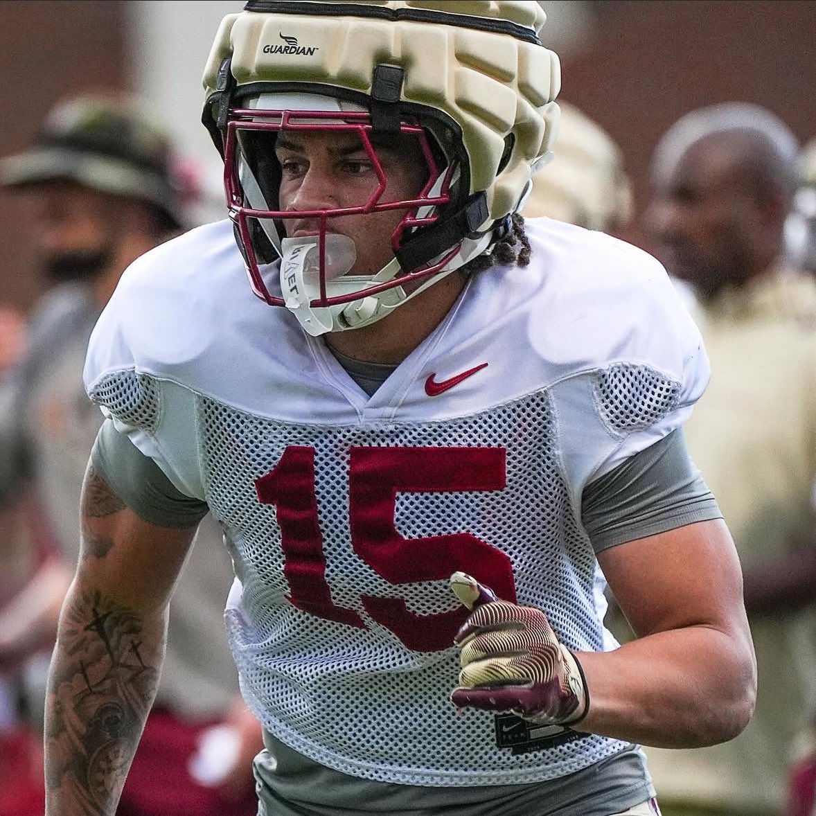 clay_fink's tweet photo. FSU has listed True Freshmen WR Jayvan Boggs as a Starter on their Week 1 Depth Chart. He’s the First FSU True Freshman listed as a Starter to open the year since 2019. https://t.co/MlGrut2s2k