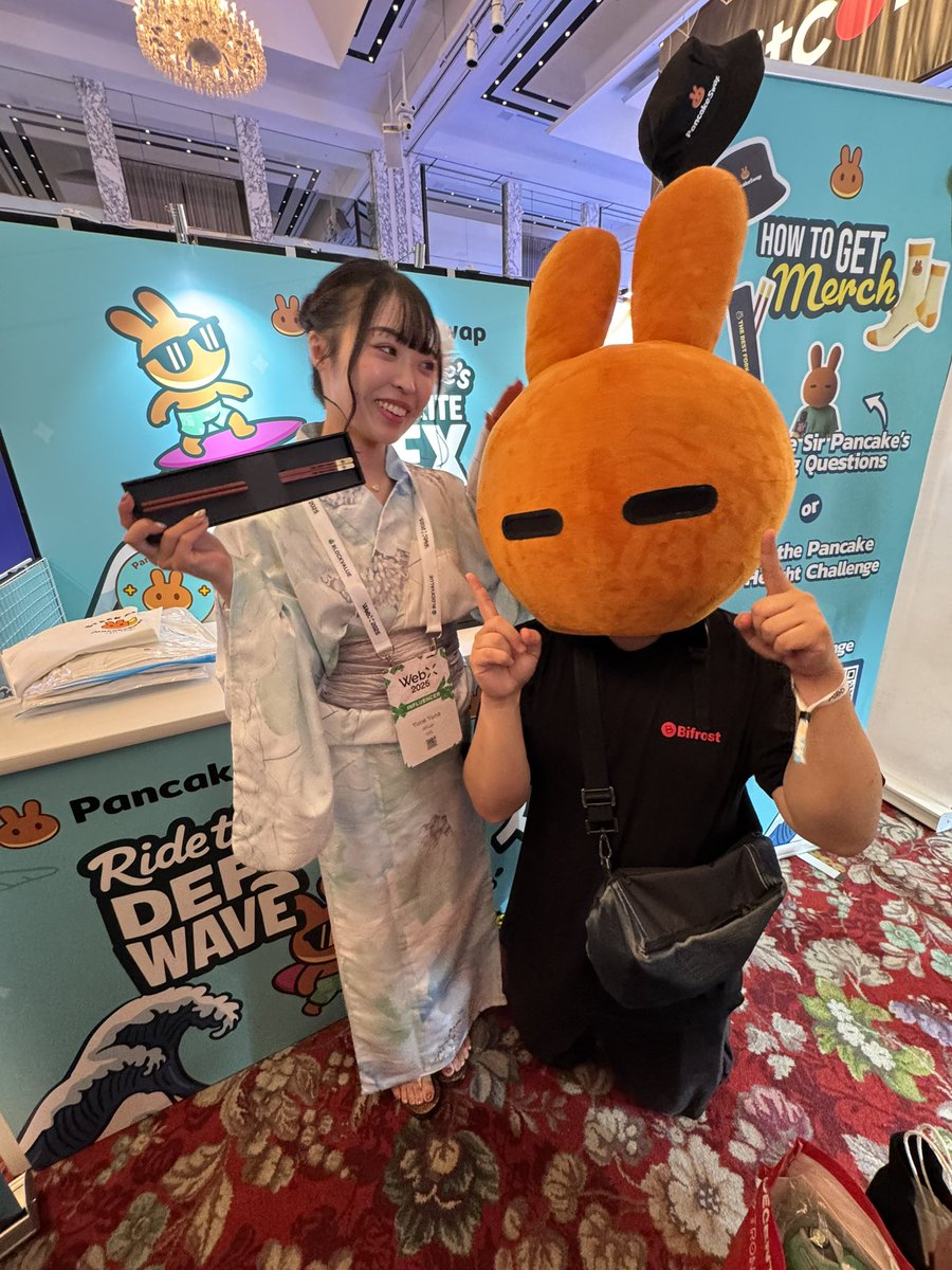 chef_cocoa_pcs's tweet image. looks up kawaii in the dictionary…
finds this: 🥢🐰💖
@WebX_Asia @PancakeSwap