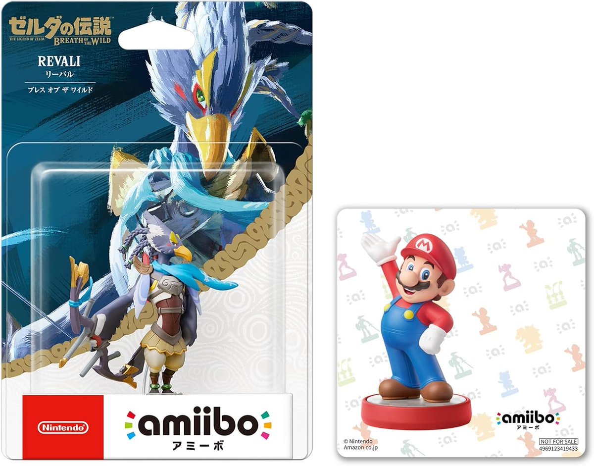 Nintendo Switch - amiibo  ゼルダの伝説 ダルケル・ウルボザ・ミファー・リーバル amiibo 4人の英傑セット（ウルボザ / ダルケル / リーバル