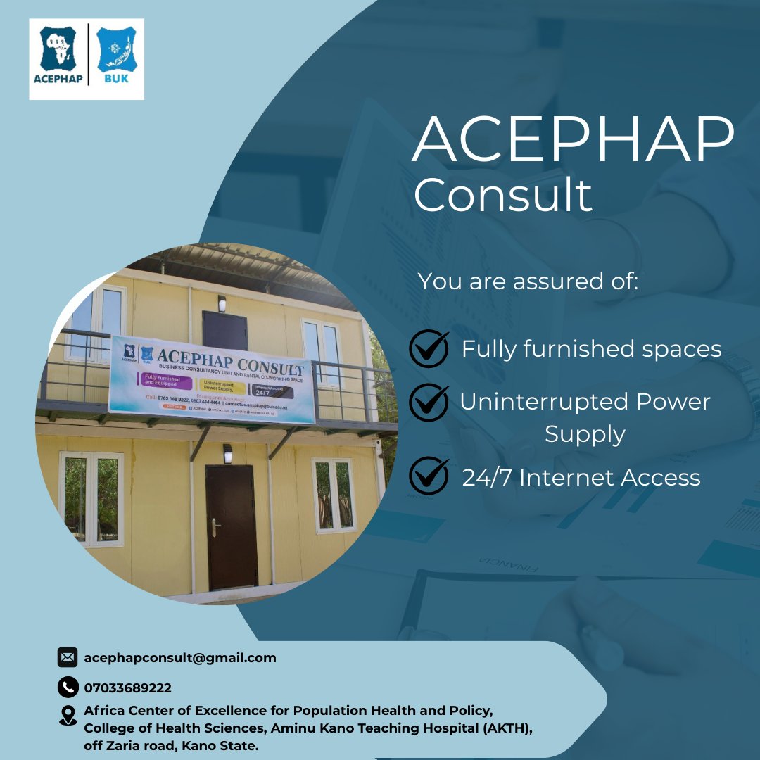acephap_buk's tweet image. Say goodbye to stress and hello to convenience!

From fully furnished spaces that feel like home, to constant electricity, and reliable internet, around the clock — we’ve got you covered.

#FullyFurnished #WorkSmart #ComfortAndConvenience #DigitalNomadLife #ACEPHAP