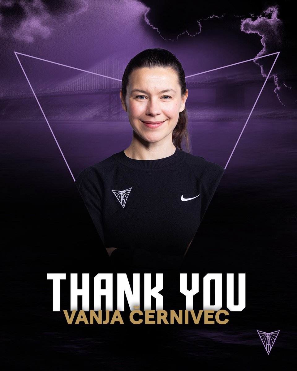 Vanja Černivec has been named general manager of <a href="/theportlandfire/">Portland Fire</a>.

Thank you for your contributions to the Valkyries’ inaugural season as vice president of basketball operations, Vanja! ✨🪽