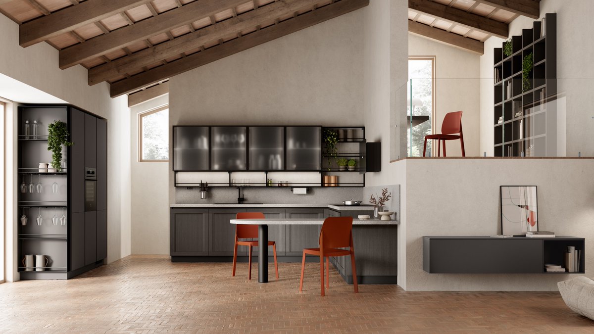 #Archviz Kitchen Interior renders by Marco Podrini. 🏠 
👉 studiopodrini.com

#Maxon #Redshift3d #3dsMax #3d