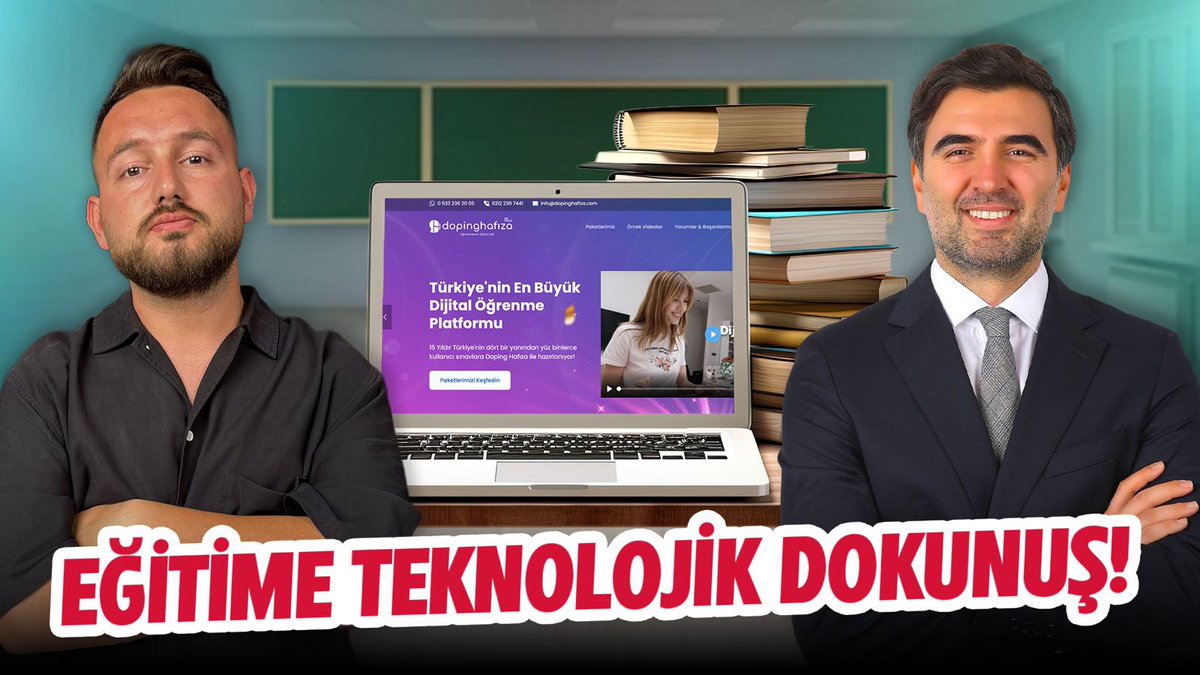 Eğitim ve teknoloji birleşirse ne olur? Doping Hafıza ne yapıyor? #işbirliği
youtu.be/7Yd26k-NX0Q