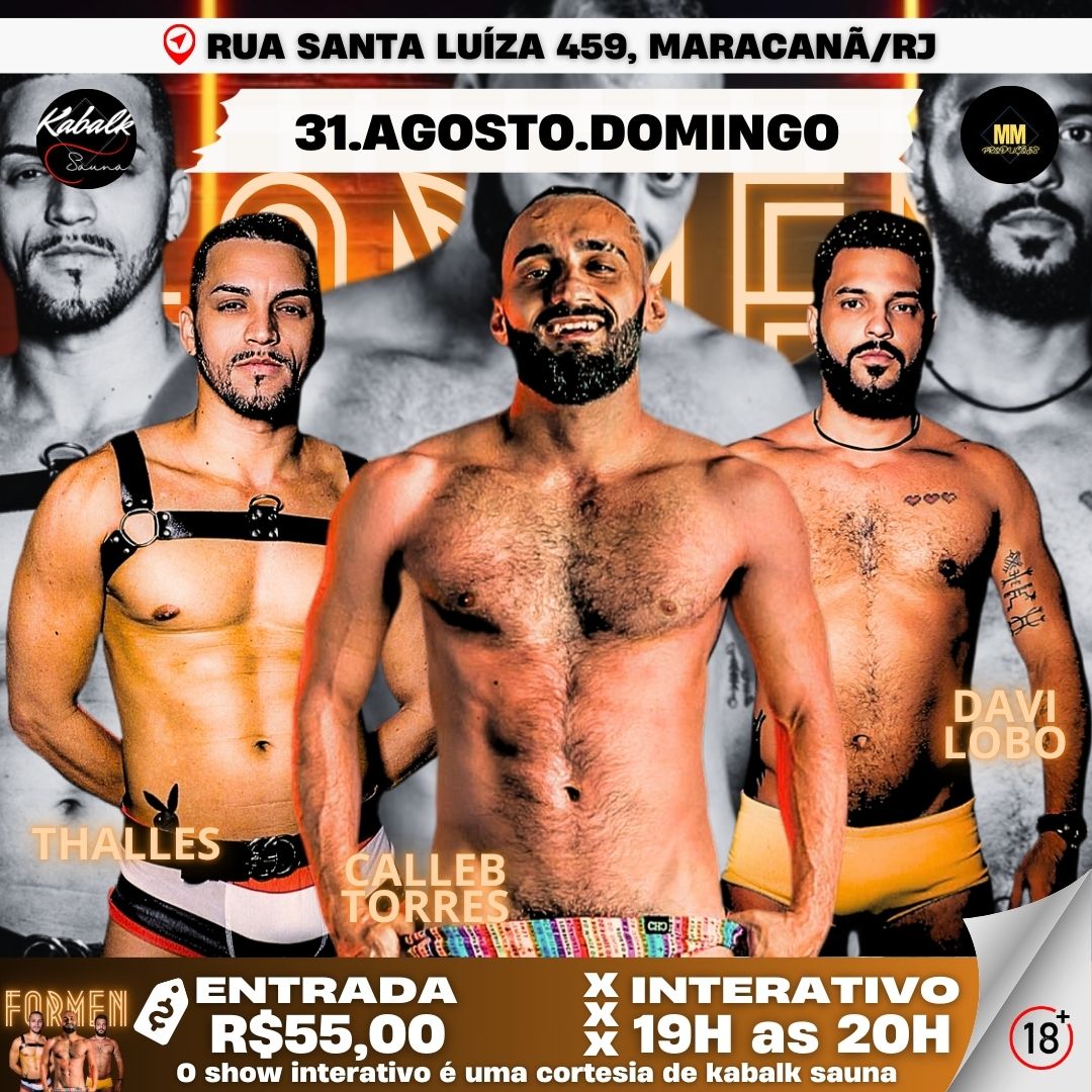 SORTEIO FOTO OFICIAL 🔥
Concorra a uma entrada grátis no evento de domingo 31/08/2025.
Regras:
1- Retweetar essa foto 
2- Curtir a Imagem
3- Seguir o perfil 
<a href="/Kabalksauna69/">Kabalksauna</a>

Resultado do sorteio a partir de 14h de domingo.
