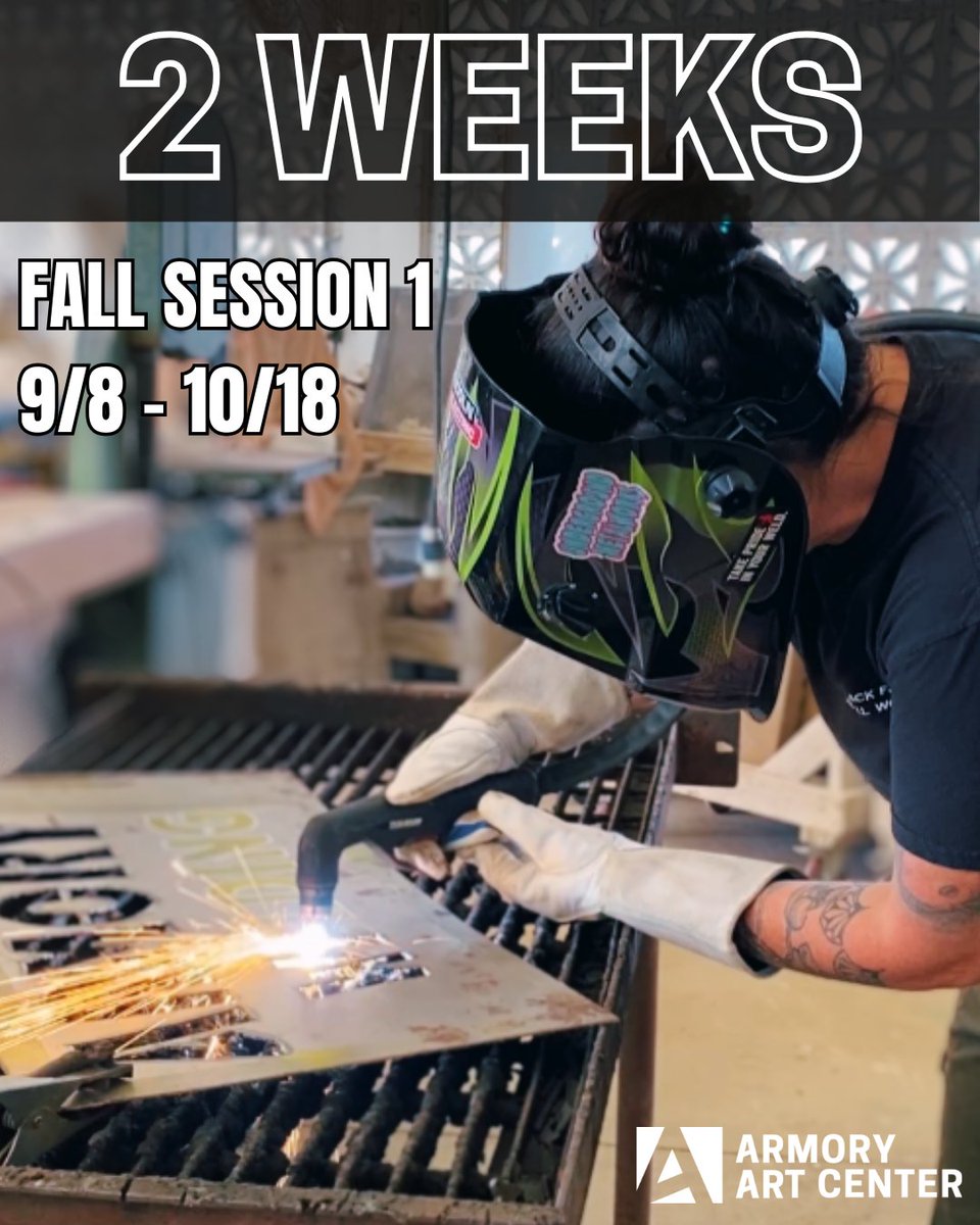 ArmoryArtCenter's tweet image. ⏰ Just TWO WEEKS until fall classes kick off at the Armory! Spaces are filling fast—secure your spot today 👉 canvas.armoryart.org/classes

#FallArtClasses #ArmoryArtCenter #WestPalmBeachArts #LearnArt #PalmBeachCounty