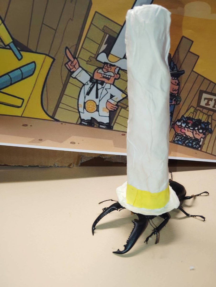 Then the hat stretched even taller, and he turned into Dimmadome.