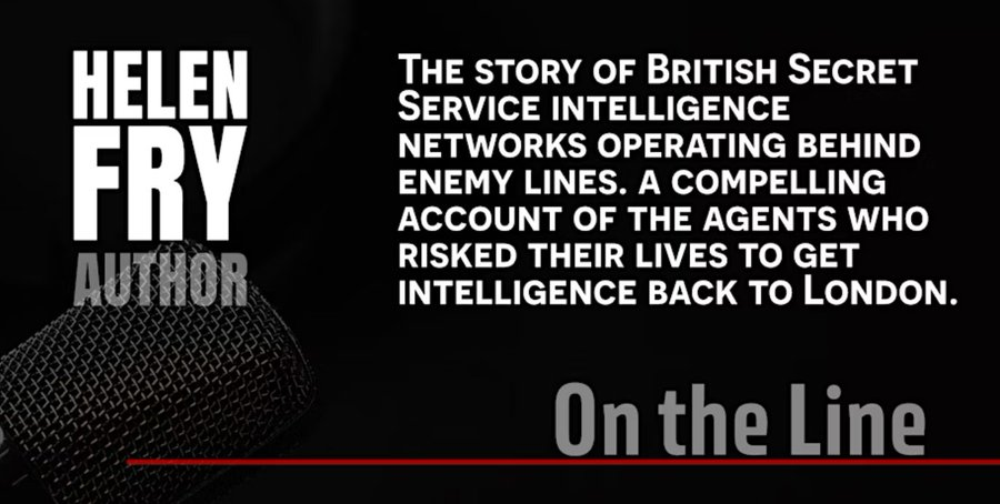 25 NOVEMBER 2025: FREE ONLINE LECTURE

I will share the compelling story of two critical British Secret Service intelligence networks operating behind enemy lines during the First and Second World Wars.

Central to MI6’s wartime efforts were La Dame Blanche (the White Lady) and