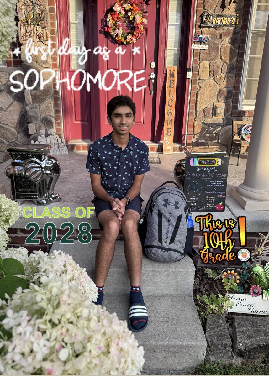 Manisha Rathod (@manisha13989960) on Twitter photo Dhruvโs first day of Sophomore Year, off to a great start! Cant believe heโs a 10th grader <a href="/NCSD/">Novi Community School District</a> <a href="/NoviHighSchool/">Novi High School</a> #NoviPride #classof2028 #gowildcats ๐ ๐พ be curious, be kind, be a leader and keep learning and growing!! Dhruvโs first day of Sophomore Year, off to a great start! Cant believe heโs a 10th grader <a href="/NCSD/">Novi Community School District</a> <a href="/NoviHighSchool/">Novi High School</a> #NoviPride #classof2028 #gowildcats ๐ ๐พ be curious, be kind, be a leader and keep learning and growing!!