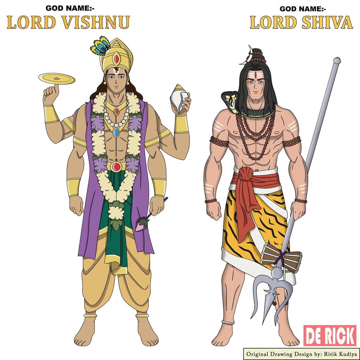 editderick's tweet photo. An unstoppable force with the immovable object! Lord Vishnu &amp; Lord Shiva! ❤️ 

#lordvishnu #lordshiva #parmatma #illustrator #drawing #art #ritikkudiya #digitalart #goku #picoftheday #artwork #digitalcreator #manga #comics #dragonball #dbg #dbs #ram #artistsontwitter #artoftheday https://t.co/5mMPh8laFH