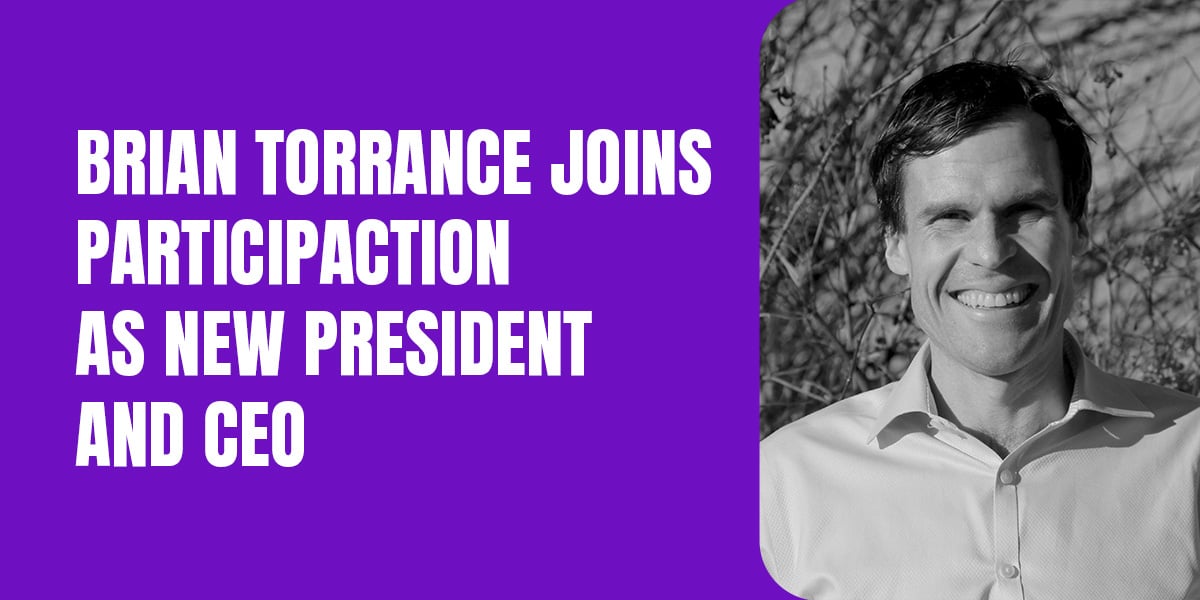 🚨 Big news! Brian Torrance is joining ParticipACTION as our new President &amp; CEO! A leader in physical activity, Brian is passionate about keeping Canadians moving. 

Read more → hubs.la/Q03Fgjh-0