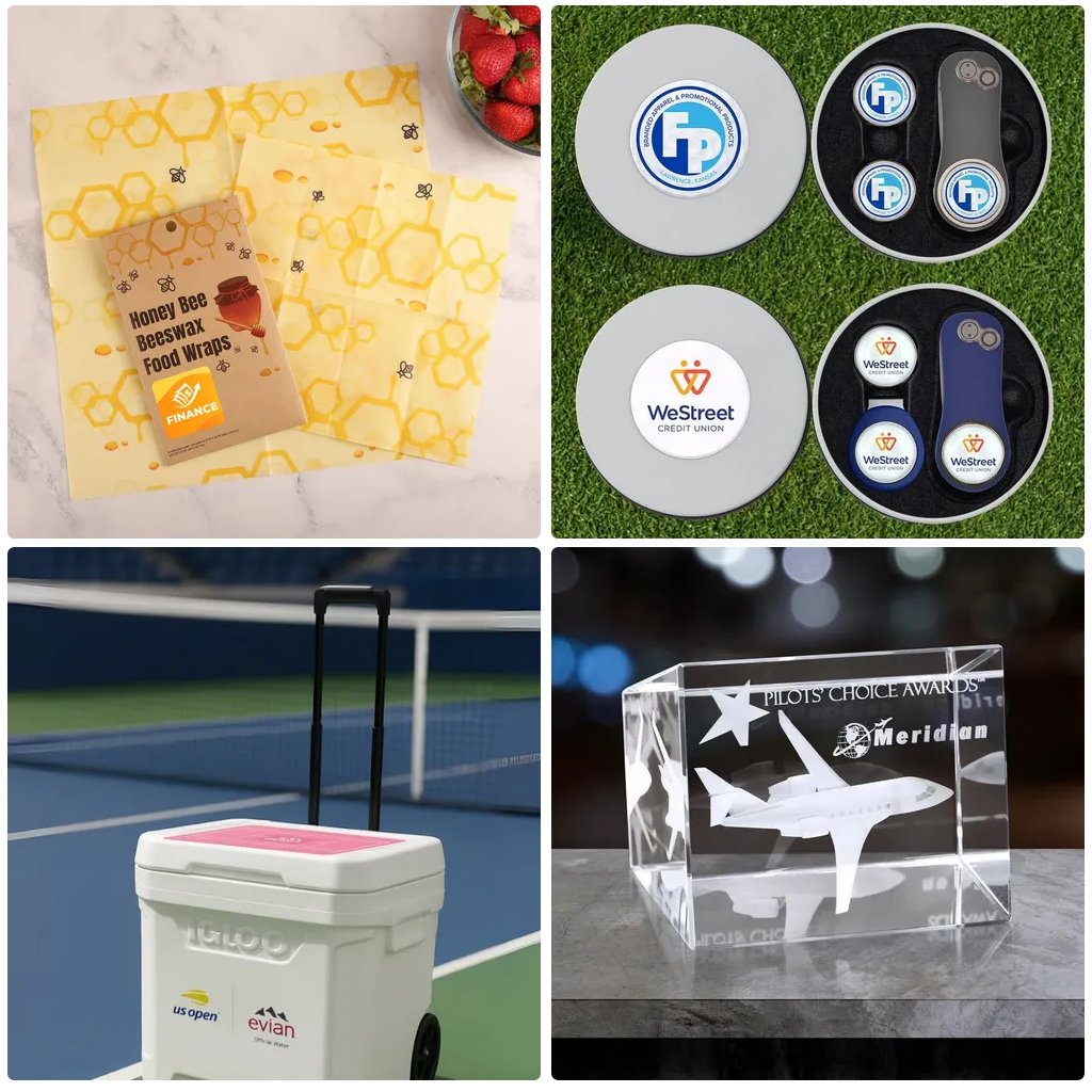 BowersAssociate's tweet image. Find the perfect gift for your customers and create a lasting impression. Get your custom branded products from us today! amp.fyi/-/LsMbbnix #foodwraps #golfgifts #coolers #awards
