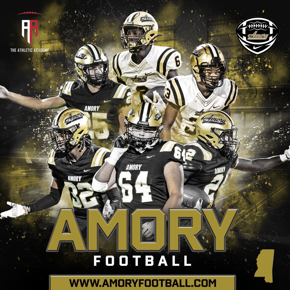 🚨🏈Check out the recruiting platform and prospect list for Amory Football located in Amory, MS! <a href="/BrooksDampeer/">Brooks Dampeer</a> <a href="/AmoryFB/">Amory Football</a> 

🔋Powered by - <a href="/Ath_Dynasty/">The Athletic Academy</a> 

Check out their prospects:
amoryfootball.com