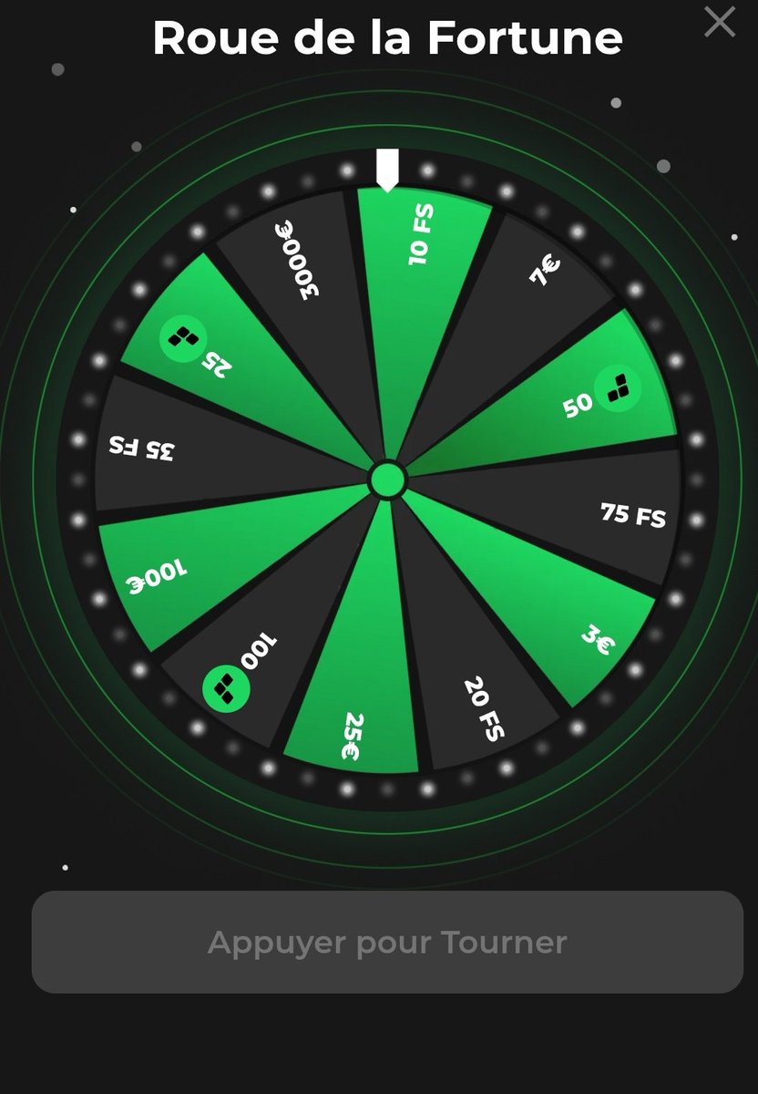 Imagine : tu cliques, tu tournes une roue… et BOUM 💥 tu gagnes 100€ (ou même 3000€) sans prévenir 💰

Ça existe, et c’est uniquement sur Betify 😎

➡️ Inscris-toi ici bit.ly/BlazboxXBetify

dépose le minimum (20€) 🏦 et tente ta chance tous les jours 🎡

#TeamParieur