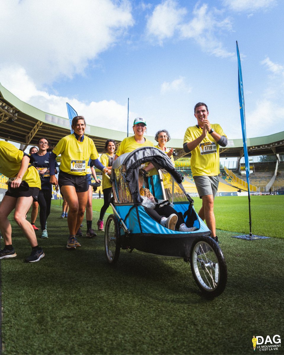 Moins de 2 semaines avant #ladag2025 🤩

🗓️ Dimanche 7 septembre, on se retrouve entre La Jonelière et La Beaujoire pour une matinée sportive et solidaire 🎗️

Coureurs, marcheurs, familles, collègues…
Tous en mouvement, chacun à son rythme, pour une même cause 🫶
