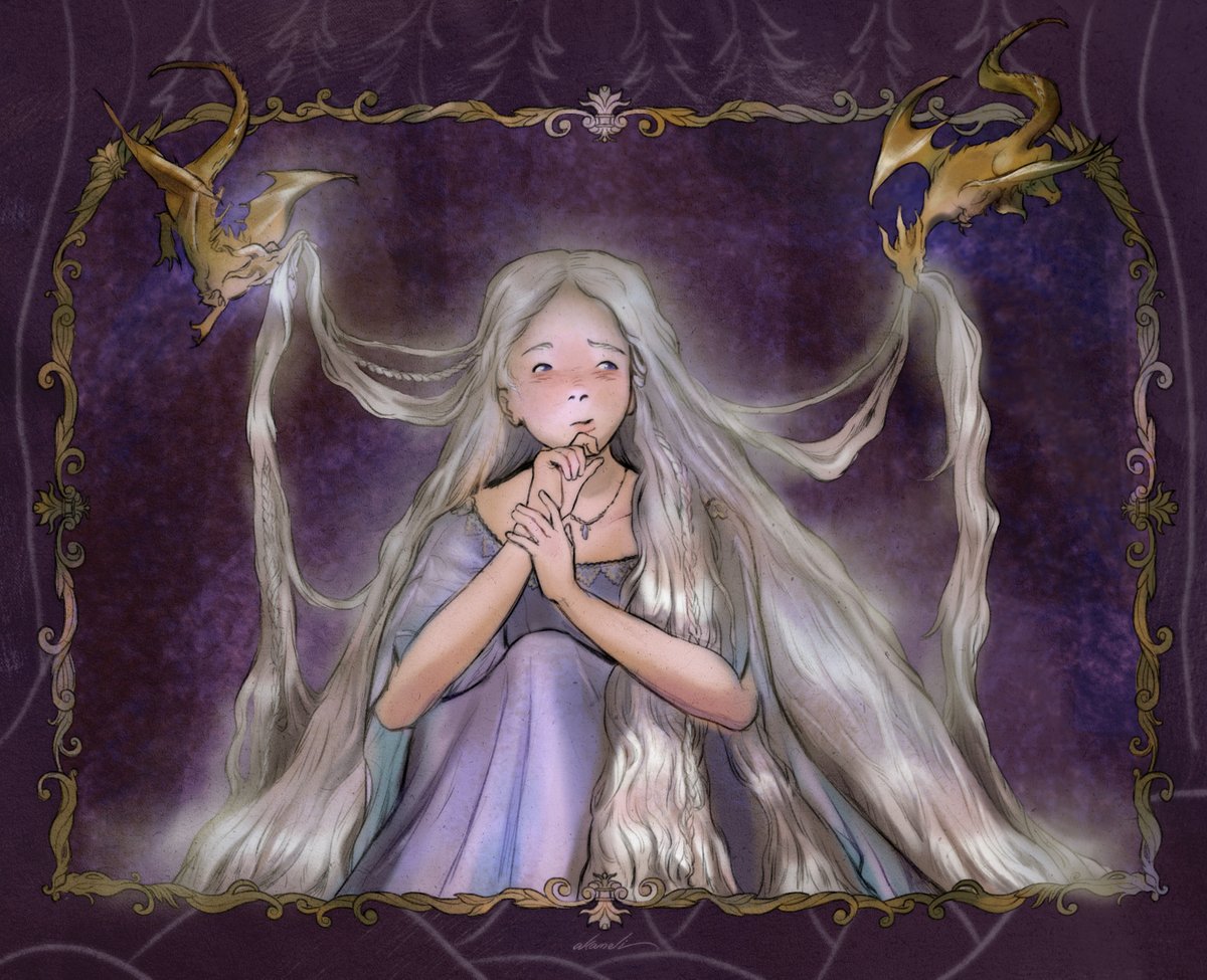 rhaenyra targaryen commission 🏰💜