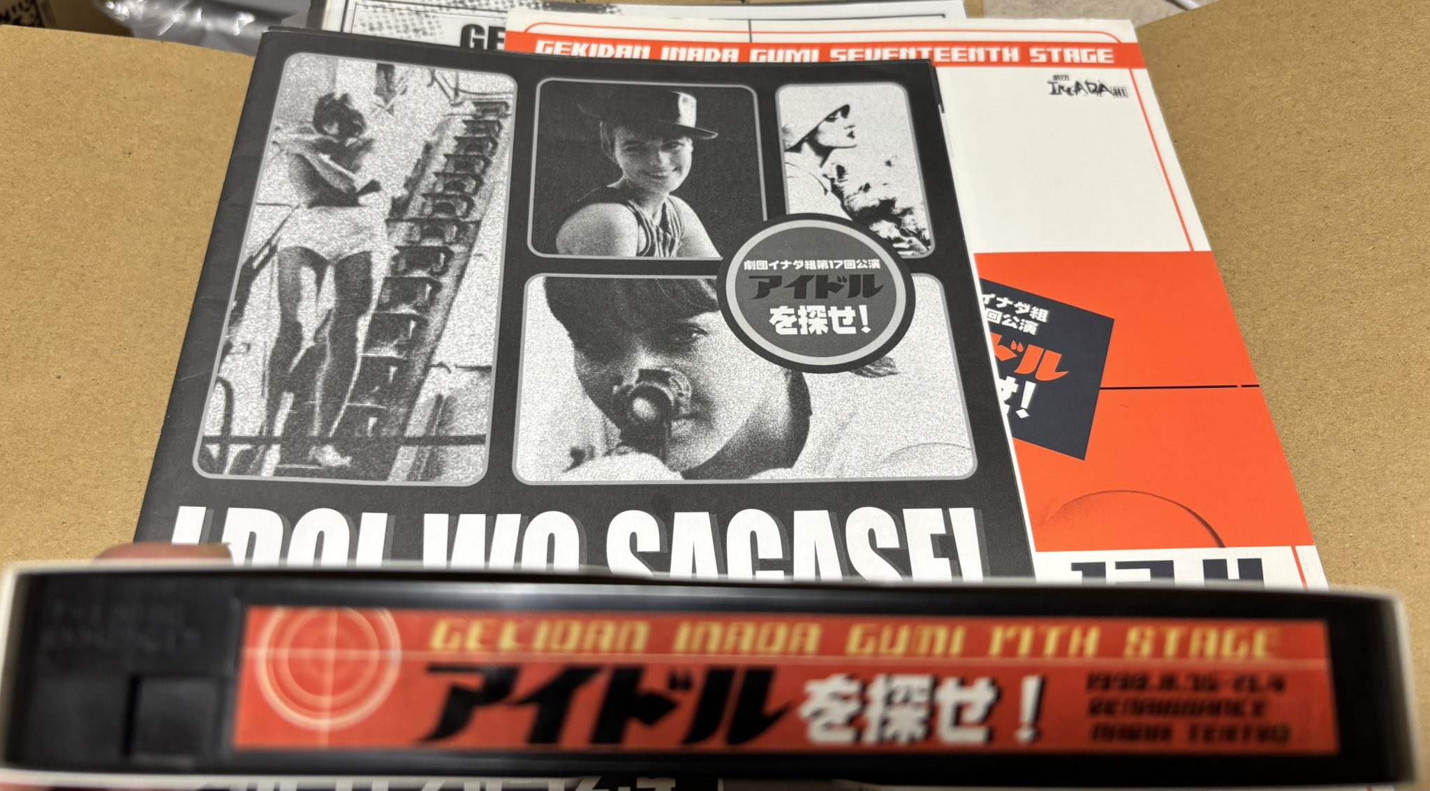 劇団イナダ組 アイドルを探せ！ VHS