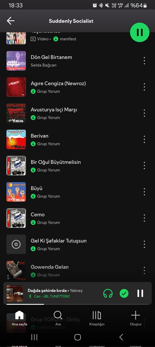 Keşke baska uygulama olsaydıda spotifya np3 atmak zorunda kalmasaydım