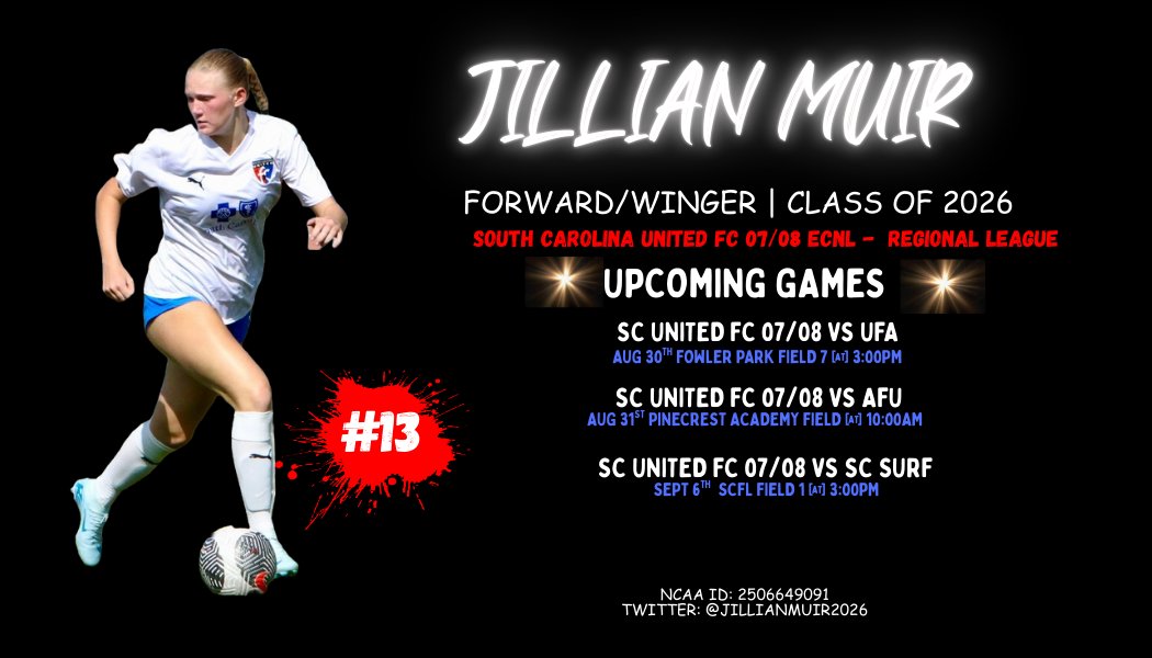 Headed to Atlanta this weekend for 2 region matches.
<a href="/SCUnited_FC/">SC United FC</a>  <a href="/TannerOsborne27/">Tanner Osborne</a>