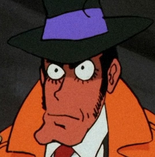 said this b4 but zenigata's most important feature to me are his little eyelashies. even in the most serious iteration, it's still integral to have them