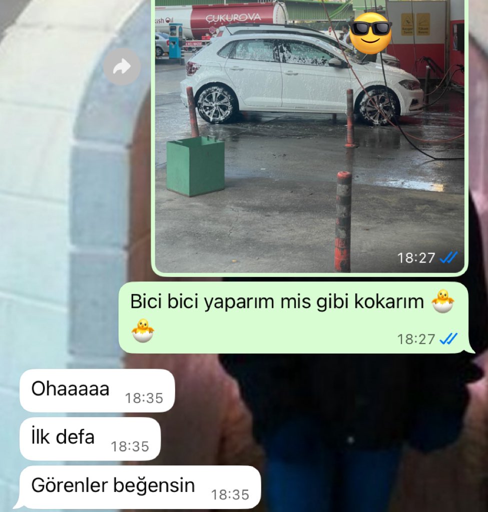 Yoğğğğğ cengizi her hafta yıkıyorum aslında