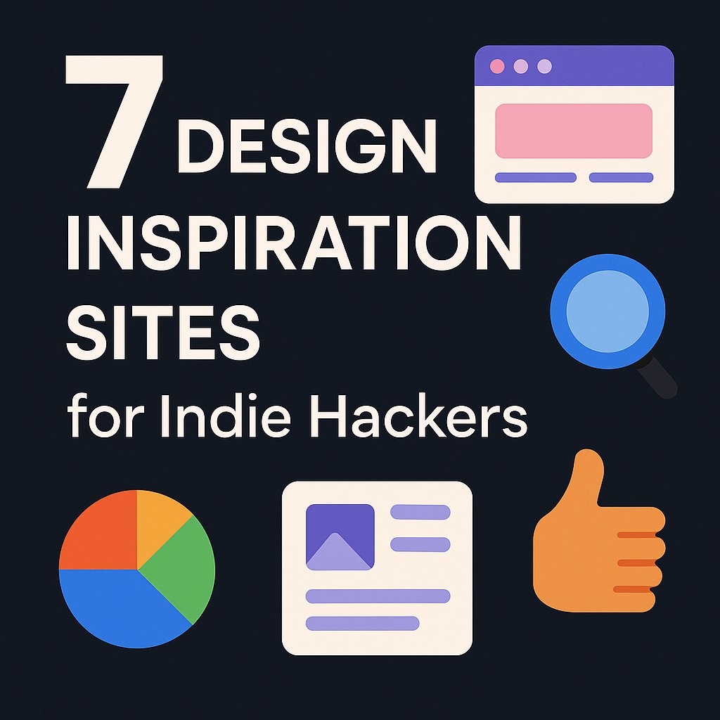 kbysiec's tweet image. Design is half the battle when building a SaaS.
Good UI/UX can make your app feel 10x more premium.

Here are 7 sites I use to find design inspiration 👇🧵