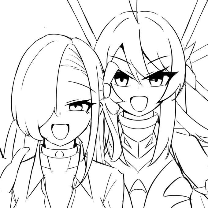 wip 疲れたからおやすみ。(W大型犬) 