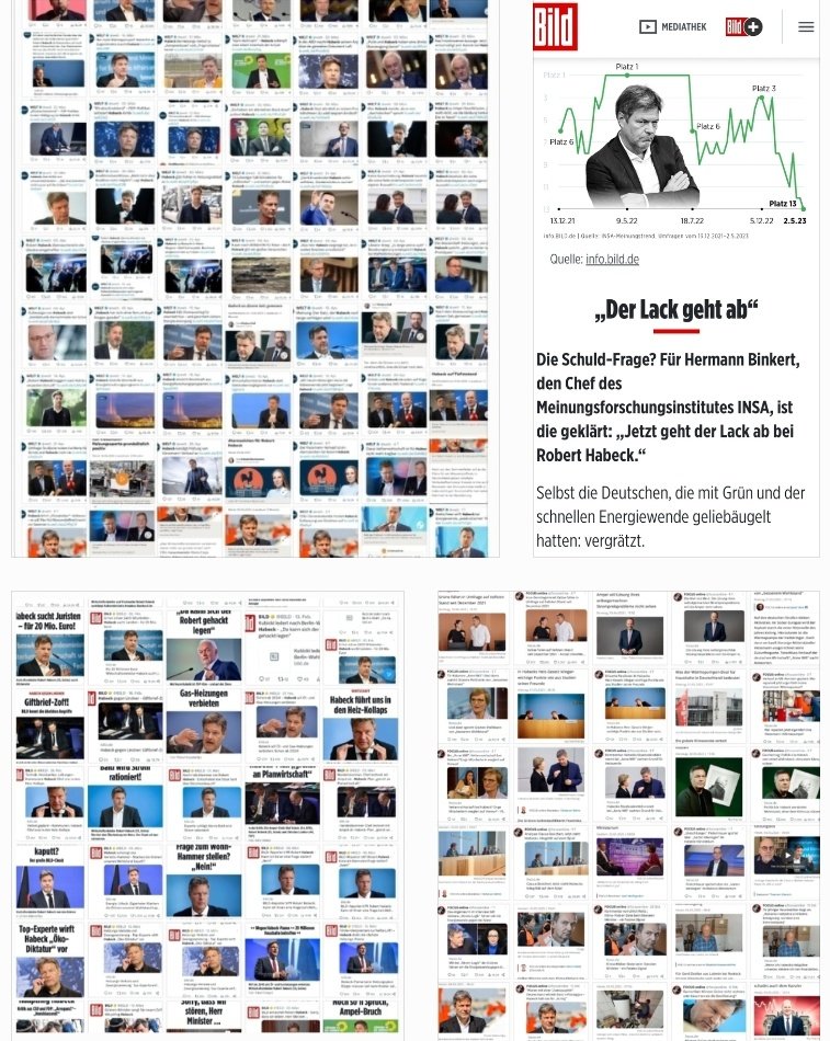BILD: "Habecks Pöbel-Abgang" 🤡

Hier mal ein kleiner Auszug der Pöbeleien der widerlichen dummrechten Springerpresse aus den letzten Jahren gegen #Habeck: