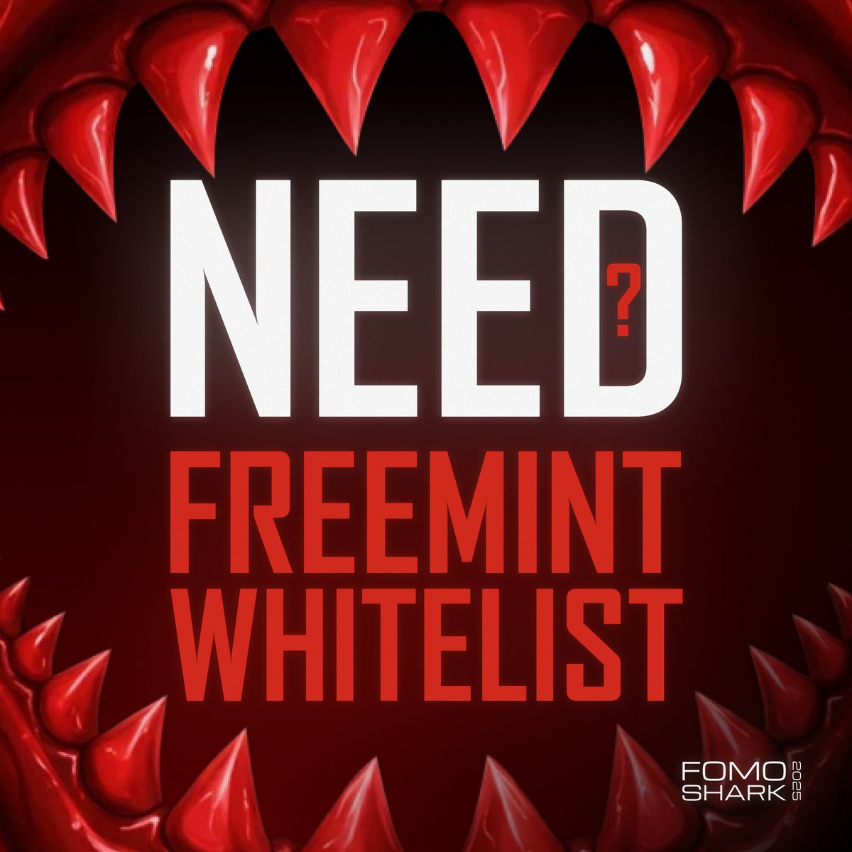 🥵 NEED FREE MINT NFT WHITELIST?

Fill it out quickly, don’t wait FOMO 👇
forms.gle/XxXixYWV1iCRtE…

🦈 The form may close at any moment!