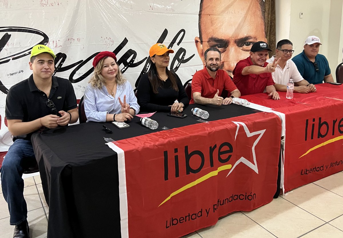 Representando a Don Rodolfo Padilla Sunseri, próximo alcalde, y acompañado de valiosas compañeras y compañeros candidatos al Congreso Nacional, tuve el honor de asistir al conversatorio con la juventud del <a href="/PartidoLibre/">Partido Libre</a> convocado por líderes del Colectivo del Sureste 1 de SPS 💪🏾.