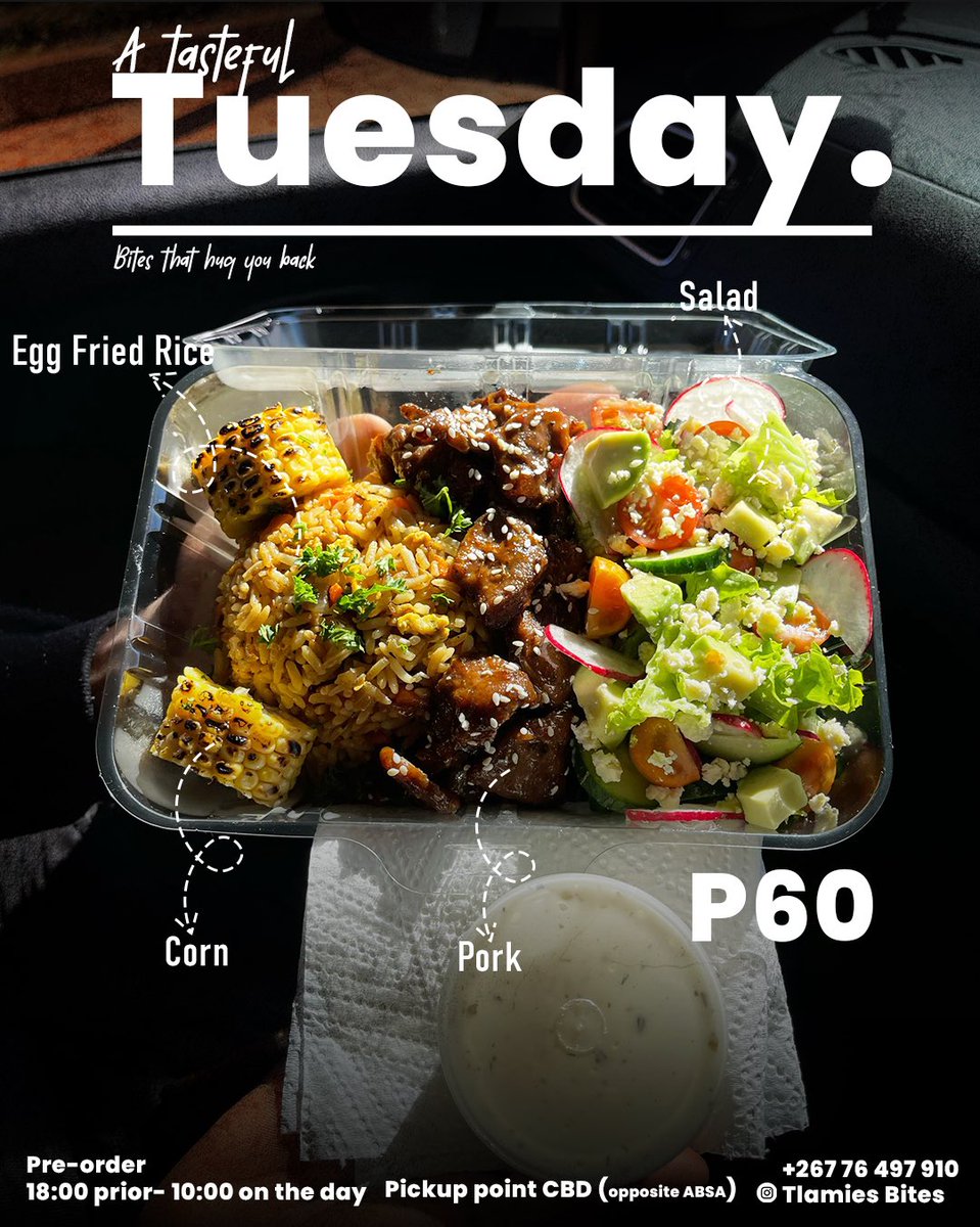 tlameloruth's tweet photo. Get yourself this delicious egg fried rice,teriyaki pork flavored meal tomorrow🥰details in the first frame https://t.co/1dIUGJHTk6