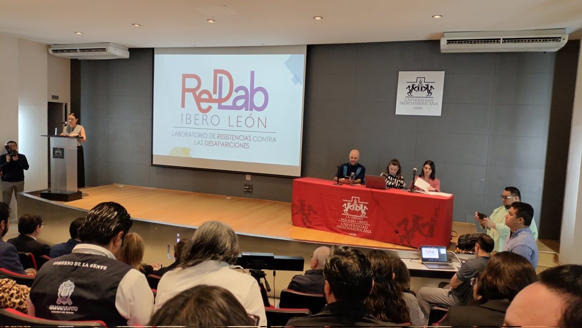 Presenta <a href="/IberoLeon/">Ibero León</a> "RED LAB", Laboratorio de Resistencias Contra las Desapariciones, con el propósito de preparar especialistas en el tema, seguir investigando este fenómeno de violencia y acompañando a las víctimas <a href="/ELPODERNOTICIAS/">El Poder de las Noticias León</a> <a href="/cem/">Cem Dalgic</a>