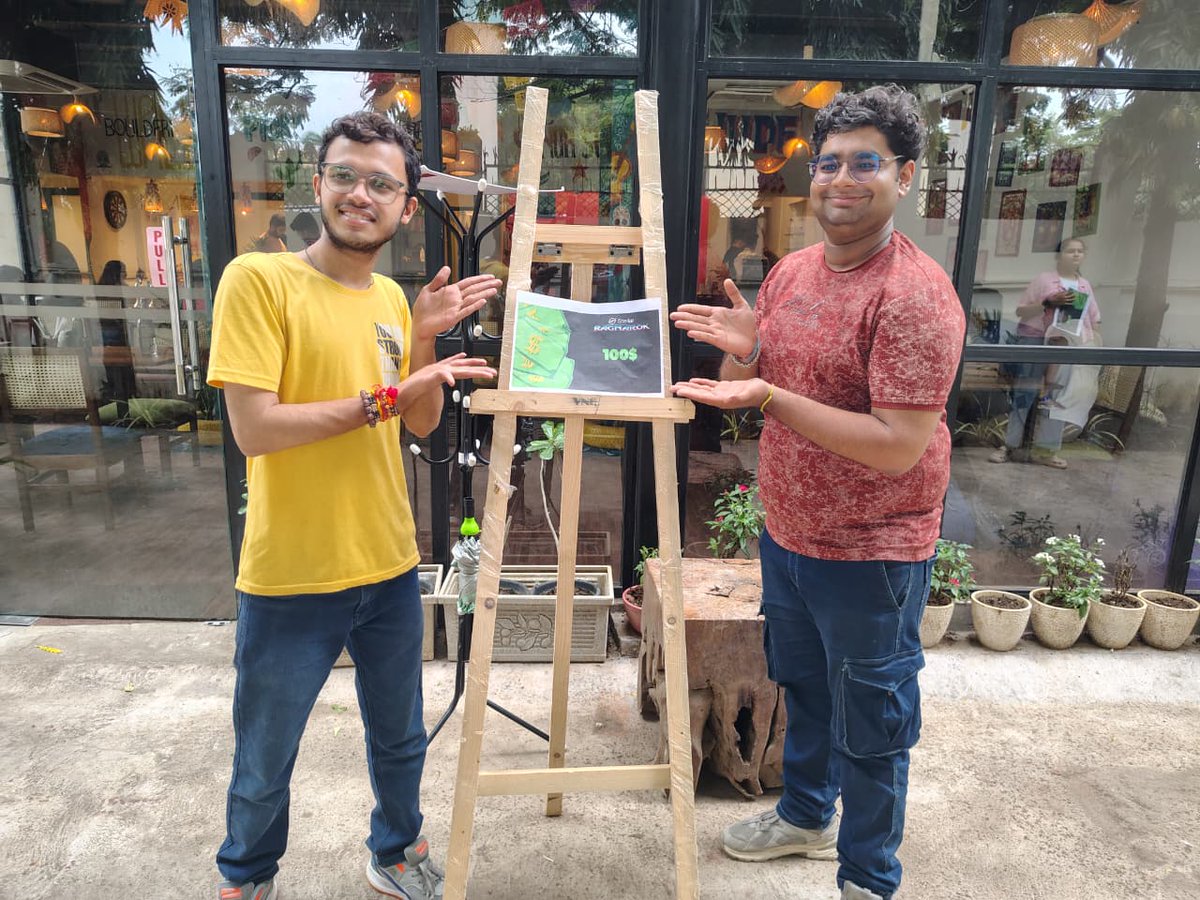 Swayam Takkamore (@swayam_voidroot) on Twitter photo Yo Yo Yo.....
Your boi got 3rd in Stellar Ragnarok!!
Team Name - Soroban Soldiers
in this, we
- Learnt Rust
- Learnt about blockchain
- Learnt about Smart Contracts
- Learnt about Ecosystems
With our <a href="/Tushar_Pamnani_/">Tushar Pamnani | Central DAO</a> Bhaiya and <a href="/anshul_vora18/">Anshul</a>
Special mention to <a href="/stellar_ind/">Stellar India</a> Yo Yo Yo.....
Your boi got 3rd in Stellar Ragnarok!!
Team Name - Soroban Soldiers
in this, we
- Learnt Rust
- Learnt about blockchain
- Learnt about Smart Contracts
- Learnt about Ecosystems
With our <a href="/Tushar_Pamnani_/">Tushar Pamnani | Central DAO</a> Bhaiya and <a href="/anshul_vora18/">Anshul</a>
Special mention to <a href="/stellar_ind/">Stellar India</a>