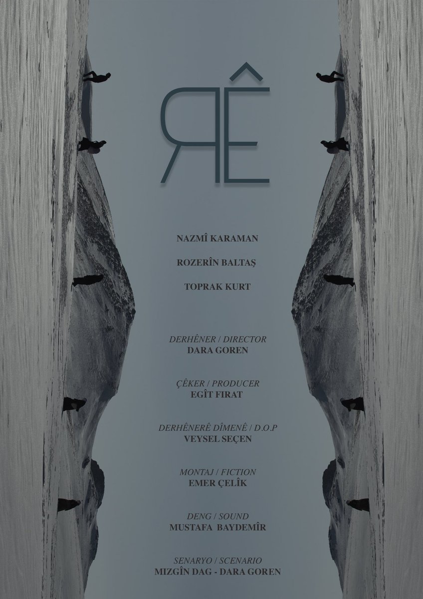 Rê (kurtefîlm) 📽️

Li Kurdistanê, yekê Sibata 2014’an de li gundê Dîmê yê girêdayî navçeya Payîzava ya Wanê, Muharremê (Sîdar) 2 salî nexweş dikeve. Tevî hemû hewildanan jî jiyana xwe ji dest dide. 

Derhêner: Dara Goran

(Agahîyên di derbarê fîlm, dê bên parvekirin)