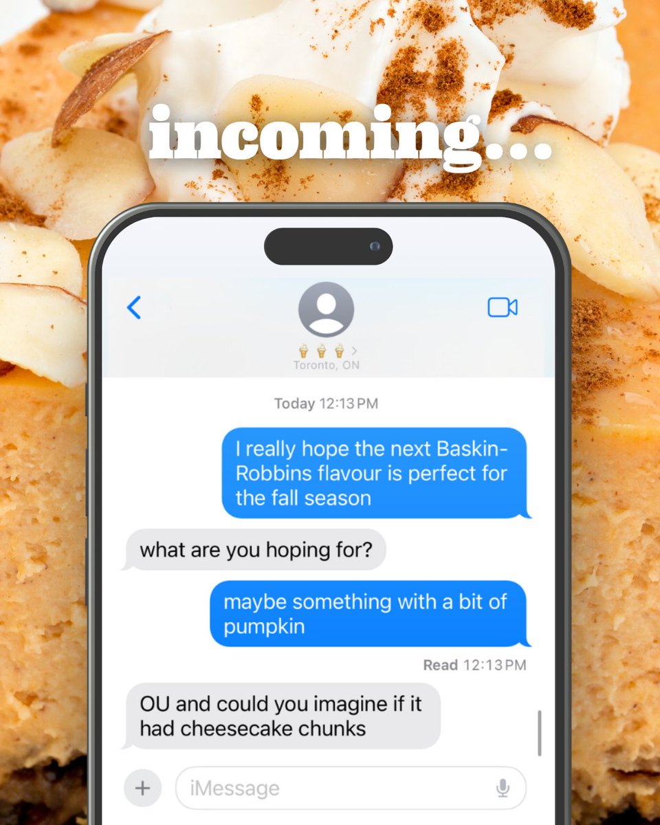 Can you guess September’s Flavour of the Month? 🎃🍰

Here’s a hint: it’s the cozy fall treat you’ve been dreaming of.

What do you think it is? 👇