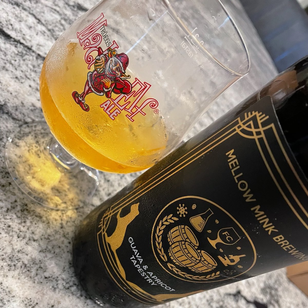 Last of my Mellow Mink stash. Will miss these incredible beers.