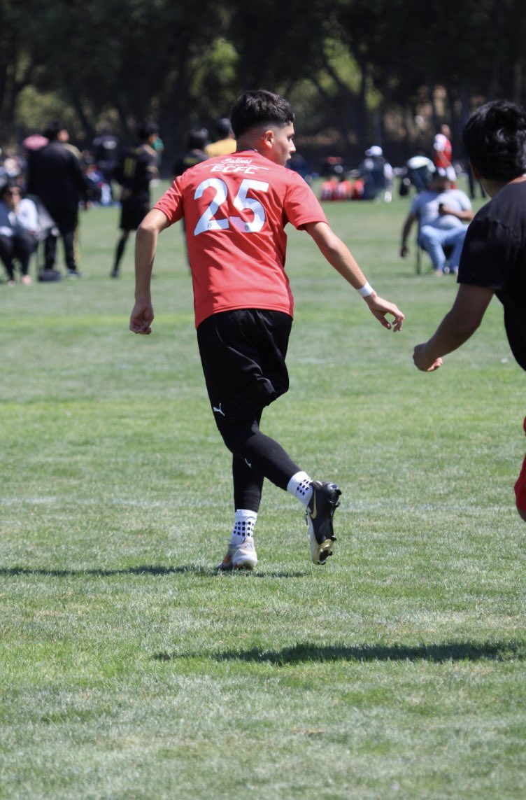 First game with ECFC Salinas (ECNL RL)