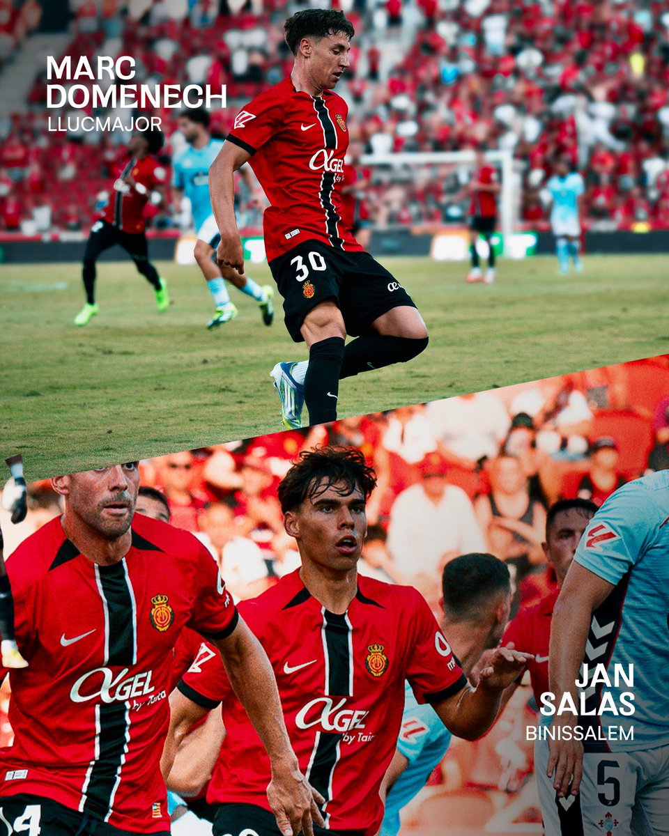 Our shield, defended by 7 Balearic players 🆚 <a href="/CeltaEnglish/">Celta English</a> ❤️🖤