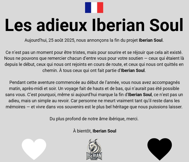 Llegó la despedida 🫡