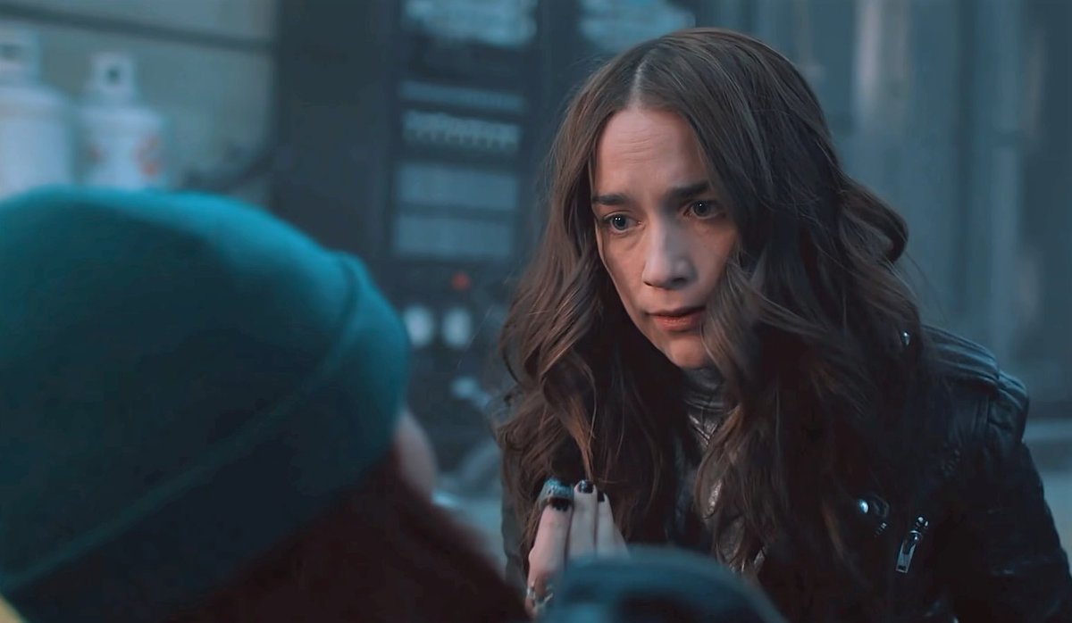 "So let's go make you make an honest woman out of my little sister."

Happy #MelCrushMonday 
#WynonnaEarp #Vengeance
<a href="/Tubi/">Tubi</a>