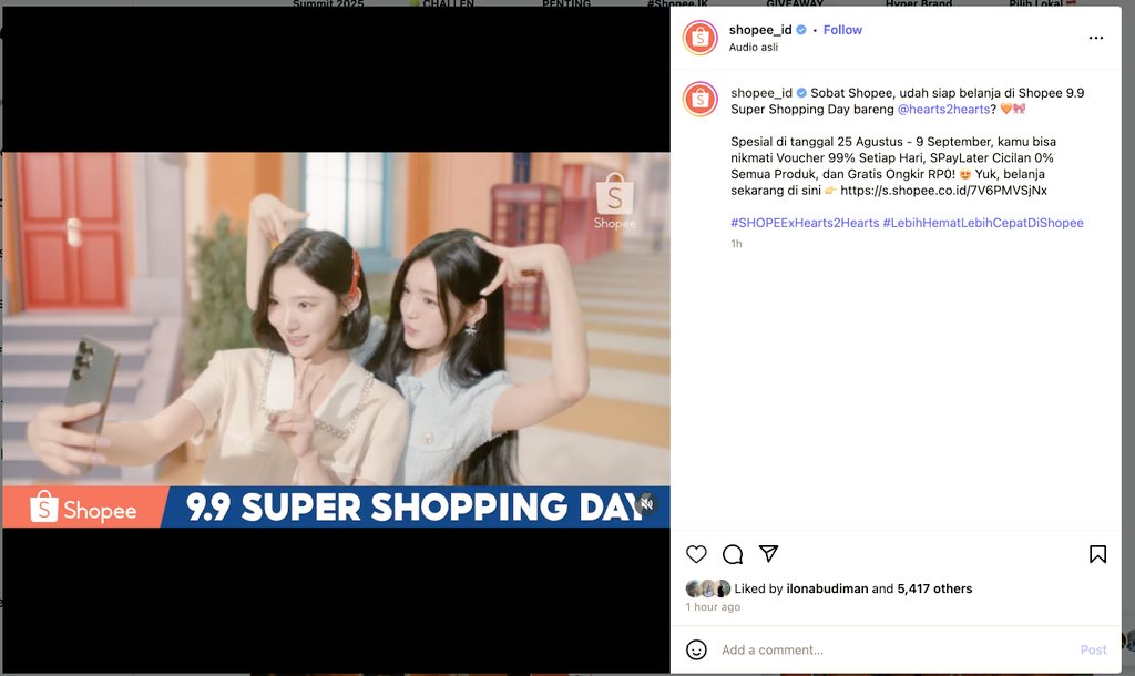 Belanja hemat, trus cepat cuma di Shopee emang nggak ada lawan. Hearts2Hearts aja sampe collab sama Shopee, berarti emang Shopee the best bgt! 
#SHOPEExHearts2Hearts