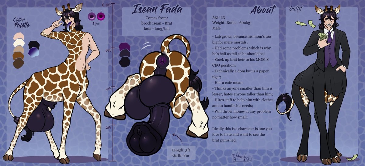 Reference Sheet done for <a href="/BirbRoss/">100% not B1rb R0ss 🐀</a>.  ♡